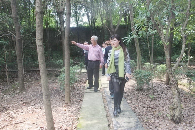 安豐傑會長至午夜免费电影生態總部基地視察