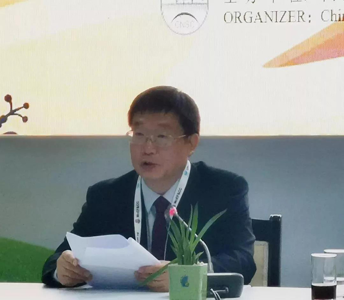 圖片：國家林業和草原局荒漠化防治司司長孫國吉